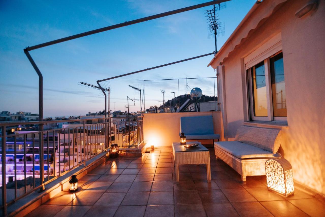 Ferienwohnung Acropoli'S Balcony Athen Exterior foto